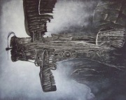 Oryginalny obraz ręcznie grawerowany...Staloryt