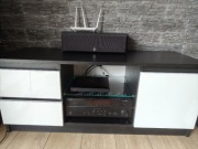 Szafka rtv czarno biała