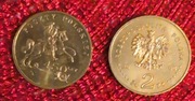 "2zlote""450 lat Poczty Polskiej" 2008 r.