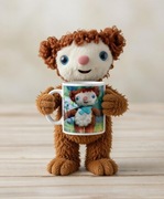 Miś Colargol PRL retro prezent vintage polskie bajki  kubek Ceramiczny 