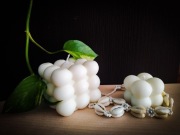 Sojowy wosk świece sojowe zestaw bubble candle eko