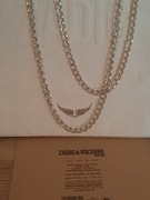 ZADIG & VOLTAIRE torebka damska duża typu "Totebag" z logo 