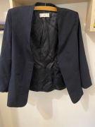 Granatowy żakiet marynarka mango 36 s