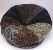 Kaszkiet firmy Lenney Harris Tweed 