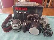 Aparat Pentax K100D Zestaw