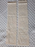 Koronkowe rękawy ozdobne Ecru 