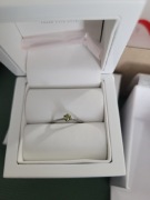 Pierścionek zaręczynowy Savicki czarne złoto diamenty