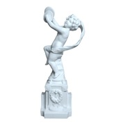 Biskwitowa Figurka Grające Putto Heubach Lichte 1910 Art nouveau