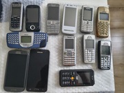 Stare telefony nokia, samsung, sony eriksson. 
