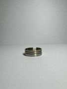 SYGNET PASKI PIERŚCIEŃ SREBRNY ZŁOTY UNISEX