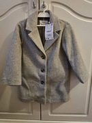 Zara nowy szary płaszczyk plaszcz 116