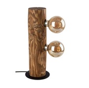 Lampa stołowa dark pine
