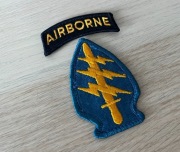 Naszywka - 1st Special Forces Command (Airborne) + "Airborne" Tabs