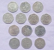 50 PENSÓW zestaw 13 sztuk