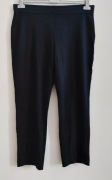 Spodnie granatowe dresy 7/8 roz.42 wymiary opis firmy M&S moda