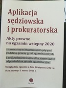 Aplikacja sędziowska i prokuratorska. Teksty ustaw