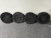 Felgi stalowe 15 cali 4x114.3 opony continental letnie