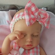 Realistyczna Lalka Reborn Baby cała z sylikonu firmy Babeside Lucy 12"