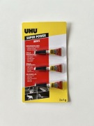 UHU Klej sekundowy 1 szt 3x1 g