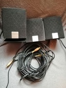 Głośniki CREATIVE z zestawu 5.1 + przedłużacz pozłacane końcówki 