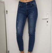 Spodnie jeansowe Reserved rozmiar 38 niebieskie