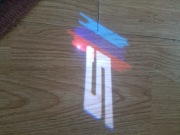 BMW seria 5 logo projektor drzwi LED lampki światła oświetlenie tuning