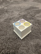 Stojak na końcówki szczoteczek do zębów z ociekaczem 