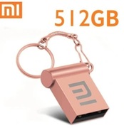 Xiaomi 512 GB, Różowy, Metalowy, Szybki, Mini. Wodoodporny. Na breloczku