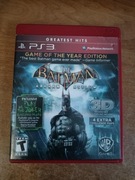 Batman Arkham Asylum gra ps3 *wydanie NTSC* *greatest hits*