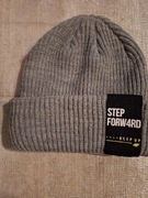 Czapka meska szara z napisem S/M 4F