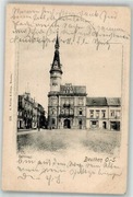 BYTOM Beuthen  Rynek ratusz 1902 bahnpost