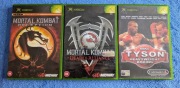 Zestaw 3 Gier Xbox Classic OG! 2x Mortal Kombat  + Mike Tyson Boxing Anglik