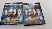 blu ray CRIMINAL 4k  Umysł przestępcy w slipcover