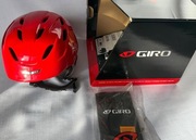 Kask GIRO regulowany ocieplany r.S snowbord narty 52-55,5 cm WYPRZEDAŻ