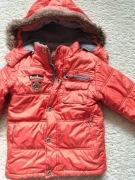 Pomarańczowa Kurtka zimowa 92 od 5 10 15