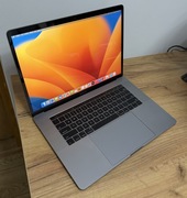 APPLE MACBOOK PRO A1707 15'' TOUCHBAR (POŁOWA 2017 R.) I7 16GB 512GB SSD