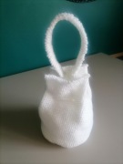 biała torebka do komunii