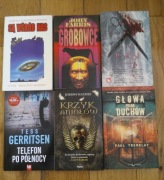 Zestaw horrorów sensacji  Głowa pełna duchów Grobowce Blef Duch na wyspie