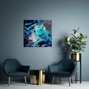 Obraz RĘCZNIE malowany | New Earth