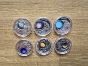 Kolekcja Systema Solare, SREBRO, 6 monet