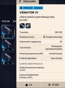 Arc Raiders 3szt. Venator 4 + najlepsze modyfikatory!!