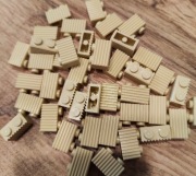 Tan Brick 1x2 with Grille