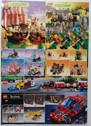 Lego rozkładana broszura 198? Pewex Vintage Plakat