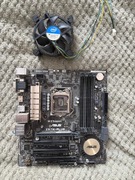 ASUS Z97M-PLUS – płyta główna (USZKODZONA) + podstawka chłodząca pod CPU
