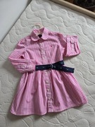 Sukienka koszulowa z paskiem Ralph Lauren 