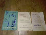 Agregat Hydroforowy Instrukcja obsługi pompa zbiornik 1971 gwarancja