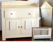 Zestaw mebli dziecięcych VOX szafa, komoda łóżko 