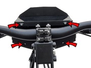 Kukirin G4 śrubki do wyświetlacza