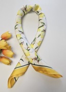 Apaszka chusta na szyję w cytryny limoncello lemons