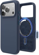 Magnetyczne silikonowe etui iPhone 17 PRO 6.3 Inch (Jean Indigo)
